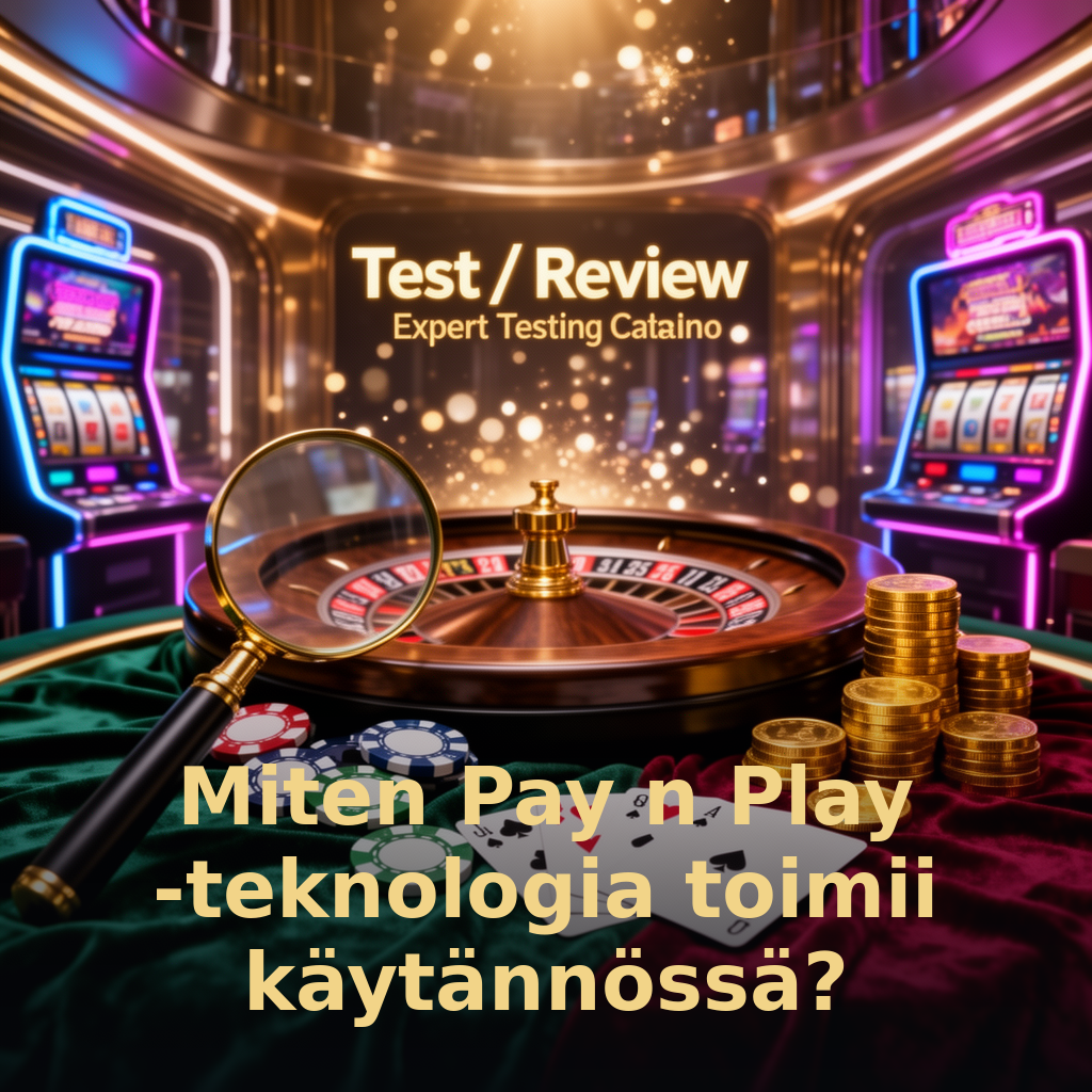 Miten Pay n Play -teknologia toimii käytännössä?
